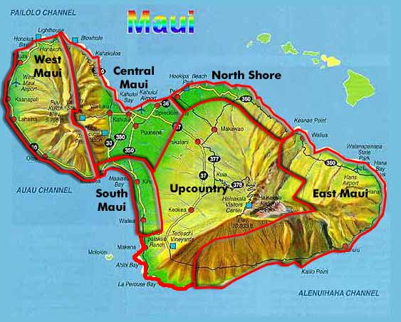 Maui map